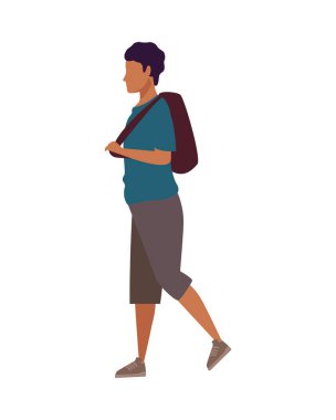 Avatar karakterli genç bir adam.