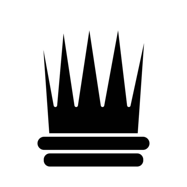 Королевская корона иконы герцога Силуэта — стоковый вектор