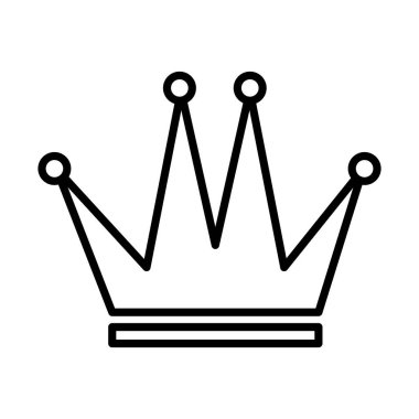 Vikont satır simgesinin kraliyet tacı