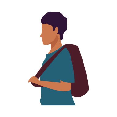 Avatar karakterli genç bir adam.