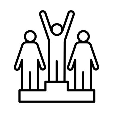 Podyum avatarlarında şampiyonlar çizgi biçimi