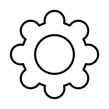 dişli makine çalışma çizgisi biçimi simgesi