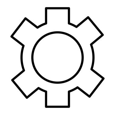 dişli makine çalışma çizgisi biçimi simgesi