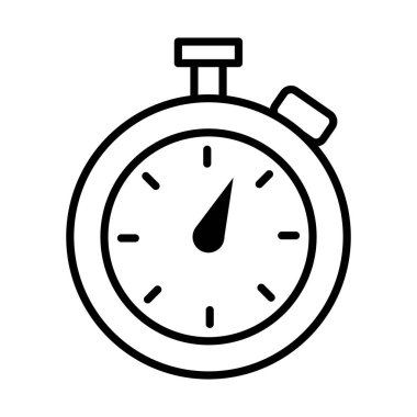 kronometre zaman çizgisi biçimi simgesi