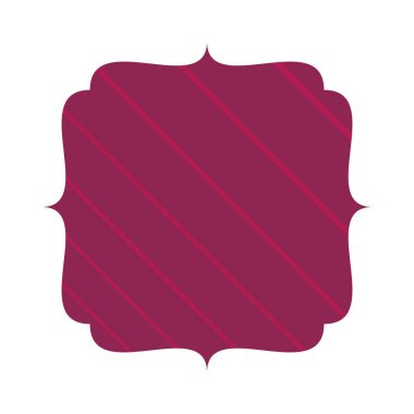 Zarif kırmızı çerçeve simgesi