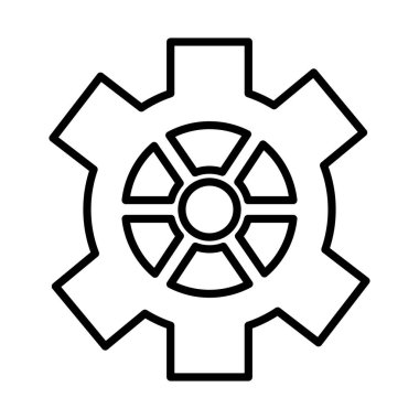 dişli makine çalışma çizgisi biçimi simgesi