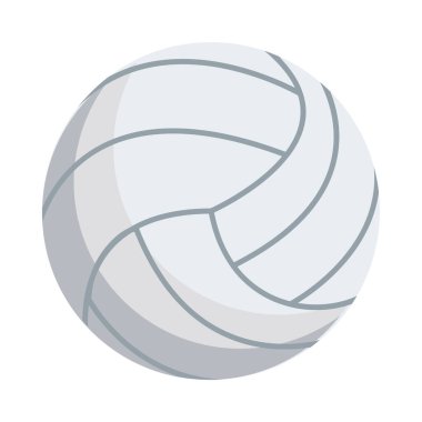 Voleybol balonu spor malzemesi ikonu