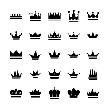 Bir demet taç kraliyet simgesi