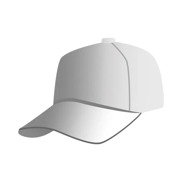 Sport Cap Branding isolierte Ikone — Stockvektor