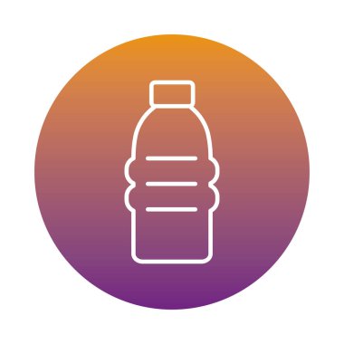 su spor salonu şişe blok tarzı simge