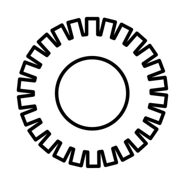 dişli makine çalışma çizgisi biçimi simgesi