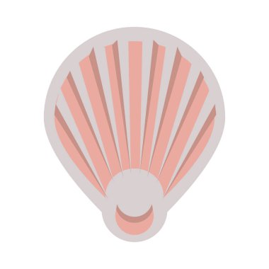 kabuklu deniz hayvanı izole edilmiş simge