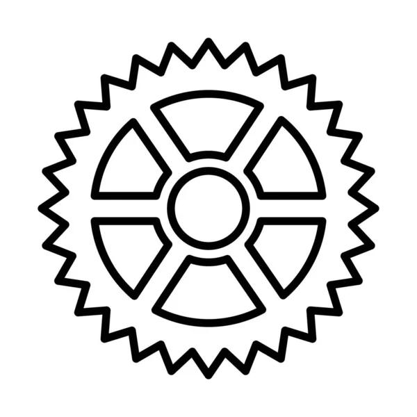 Иконка в стиле велосипедной линии — стоковый вектор