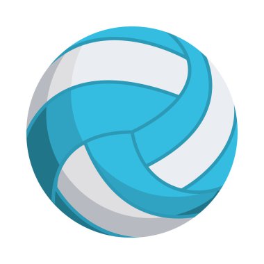 Voleybol balonu spor malzemesi ikonu