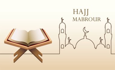 Hac mabrour kutlaması Kuran-ı mukaddes kitapla