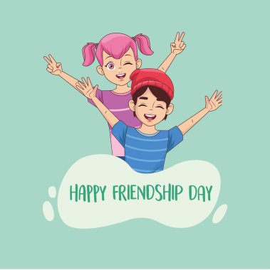 Çocuklarla dostluk günün kutlu olsun.