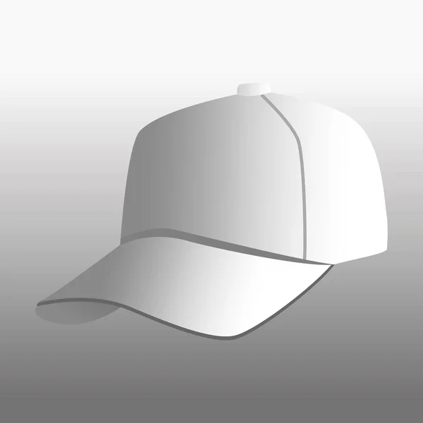 Sport cap branding isolated icon — Stock Vector