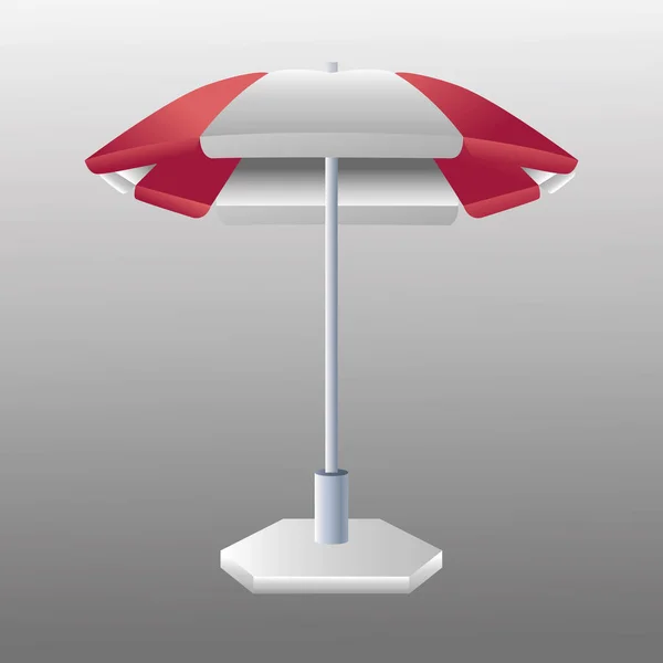 Paraplu van commerciële business icoon — Stockvector