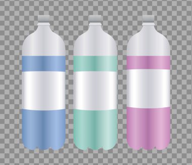 Şişeler markalaşma simgeleri paketliyor