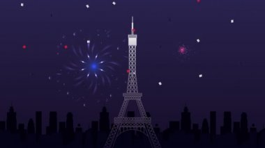Eyfel Kulesi sahnesiyle Bastille Günü kutlamanız kutlu olsun.