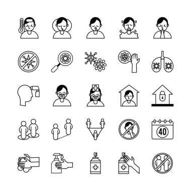 covid19 set simgeleri demeti