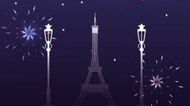 Eyfel Kulesi sahnesiyle Bastille Günü kutlamanız kutlu olsun.