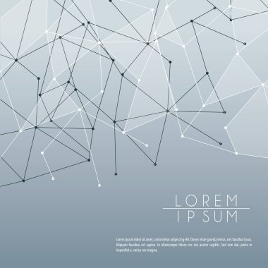 gri renk çokgen alan arkaplanı