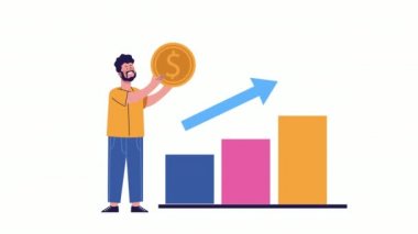 Para ve istatistik çubuklarını kaldıran işadamı canlandırıldı