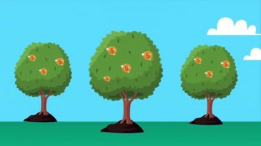 Bozuk paralar dolar animasyon eker