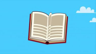 metin kitabı açık edebiyat animasyonu