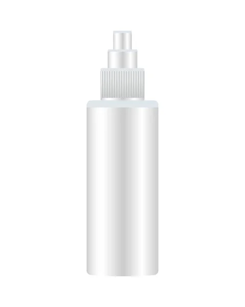 Fröccsenő palack termék branding ikon — Stock Vector
