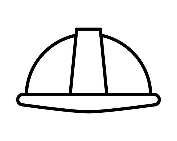 Изолированная иконка шлема — стоковый вектор