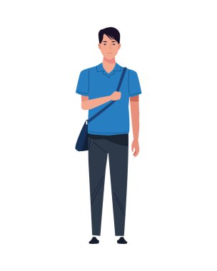 Avatar karakterli sıradan bir genç adam.