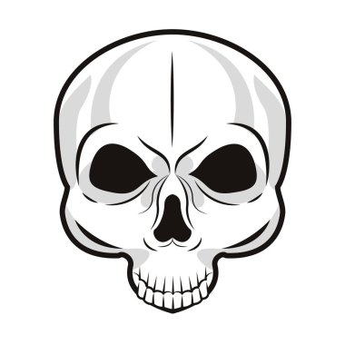 kafatası kemiği dövme sanat simgesi