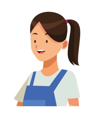 oda bakımı kadın avatar karakteri