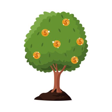 Bozuk paralar, izole edilmiş simgeler