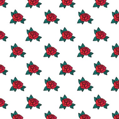 Güzel güller, çiçekler dövme desenleri