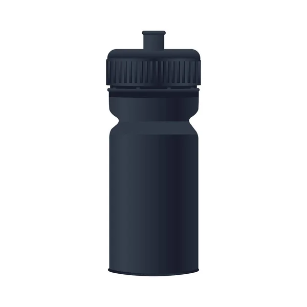 Thermoplastique bouteille d'eau icône de marque — Image vectorielle