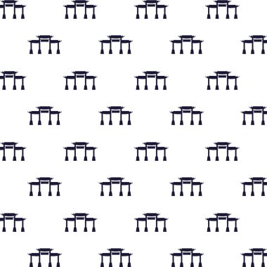 Japon baş yapıtları mimari desen