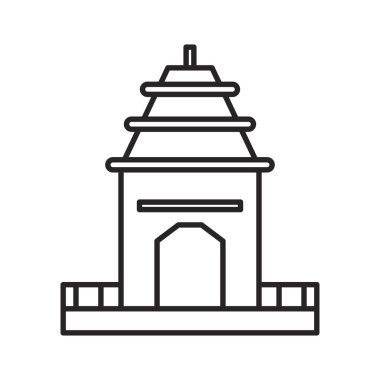 Navratri tapınağı, ratha yatra tarzı bir ikon.