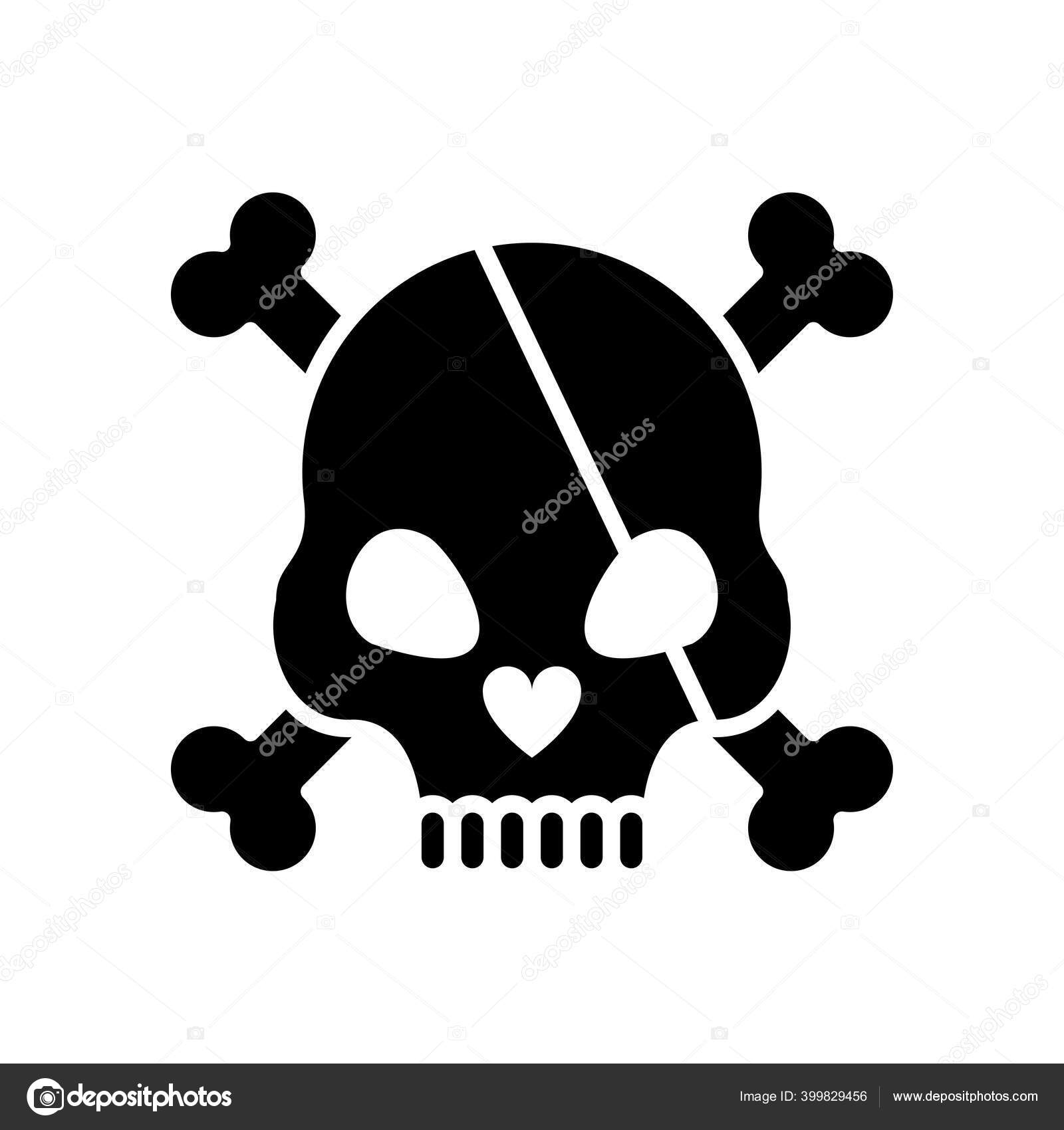 2 bouchons de valve tête de mort os croisés - Collection, image size:1600x1700