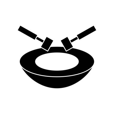 navratri davul enstrüman biçimi siluet simgesi