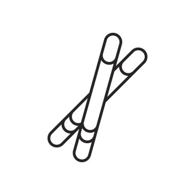 Navratri bagetleri satır simgesi