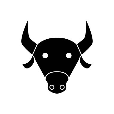 Navratri kesesi inek silueti tarzı simge