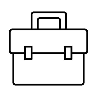 Portföy evrak çantası satır simgesi