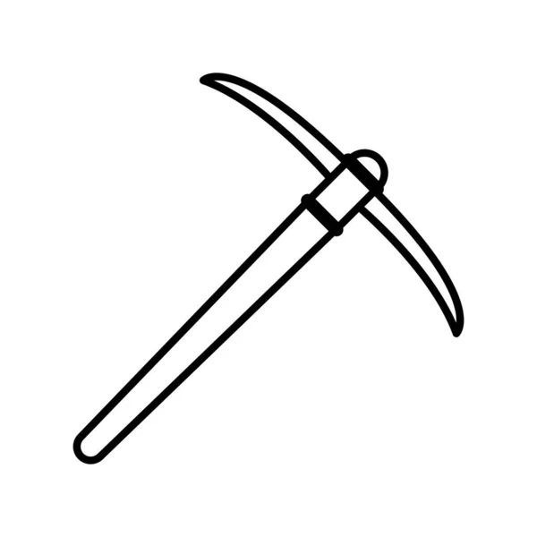 Icono de estilo de línea de selección de herramienta — Vector de stock