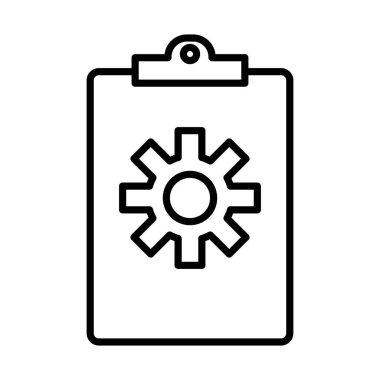 pano satır biçimi simgesinde dişli ayarları makinesi