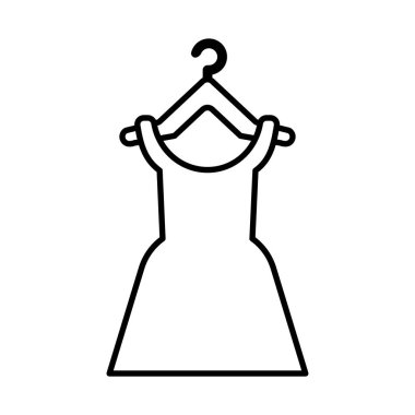 Çamaşır iğnesi tarzında kadın elbisesi