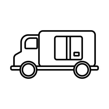 kamyon servis satırı biçimi simgesi