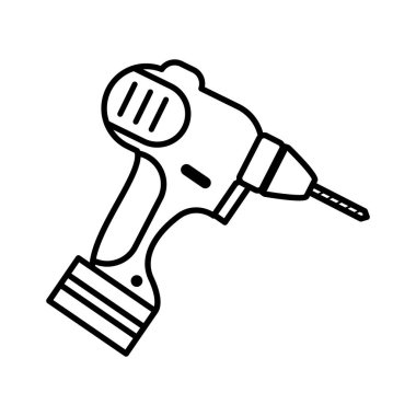 elektrikli matkap satır biçimi simgesi